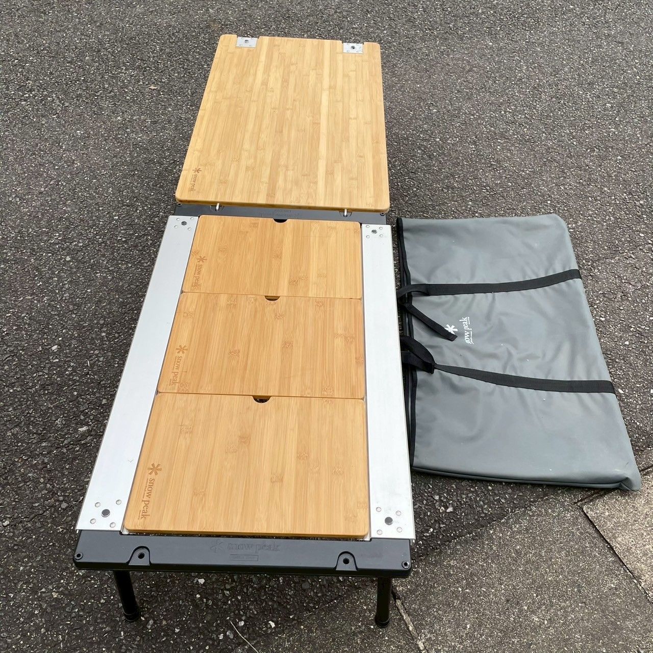 スノーピーク IGT アイアングリルテーブル 830脚 4本セット IGT