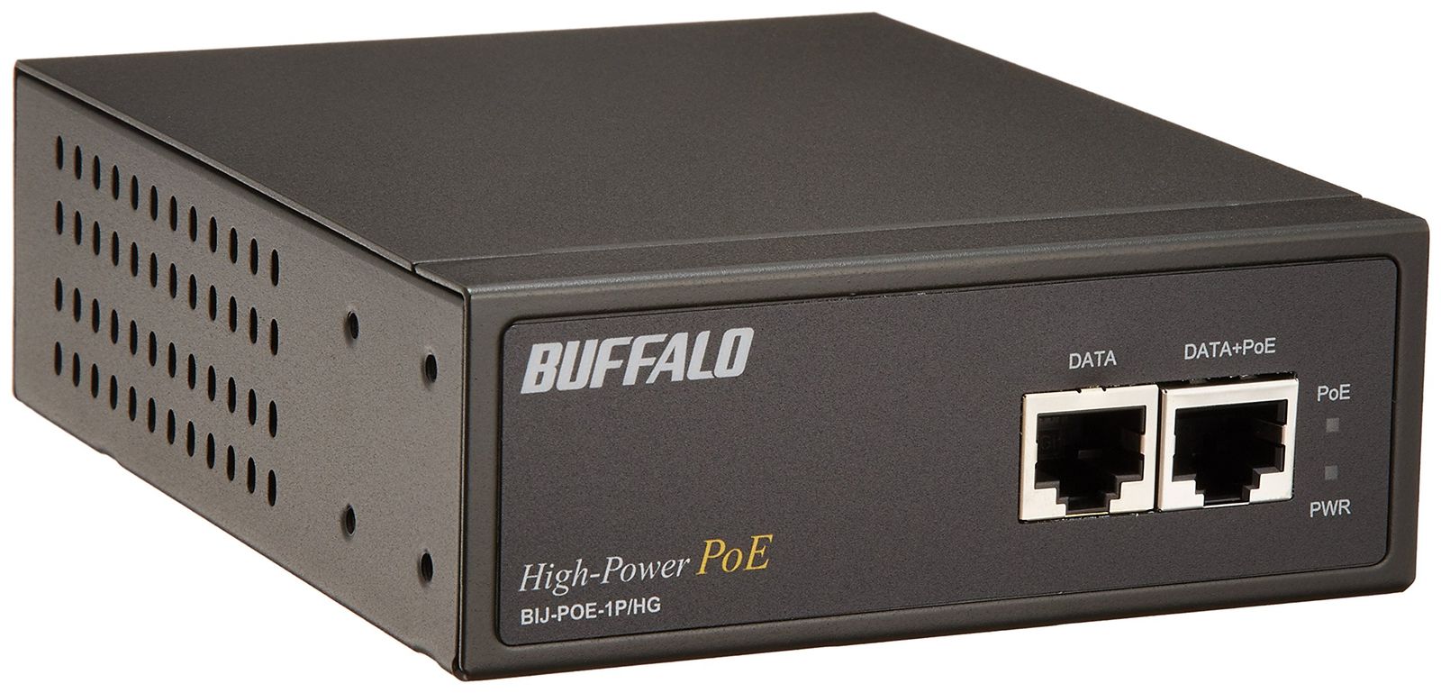 BUFFALO ハイパワー PoEインジェクター 1CHモデル BIJ-POE-1P/HG