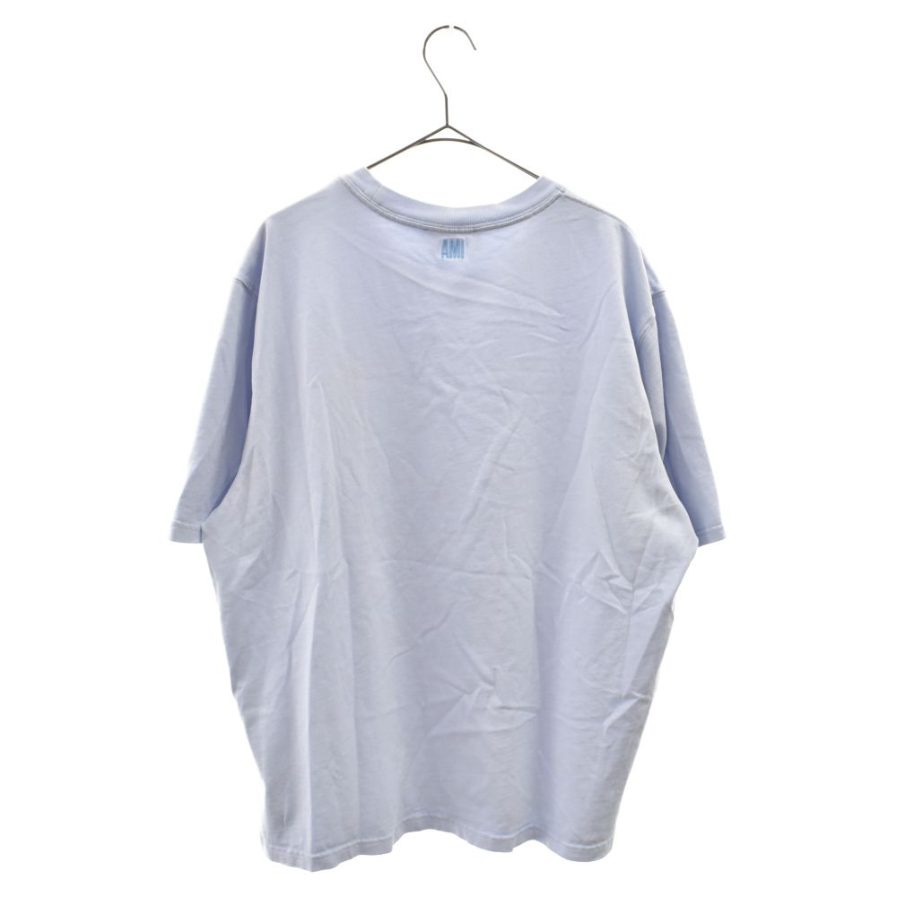 AMI Alexandre Mattiussi◆Tシャツ/XS/コットン/YLW/E22UTS002726/22SS/ハートロゴ AMI Alexandre Mattiussi(アミアレクサンドルマテュッシ) ハート