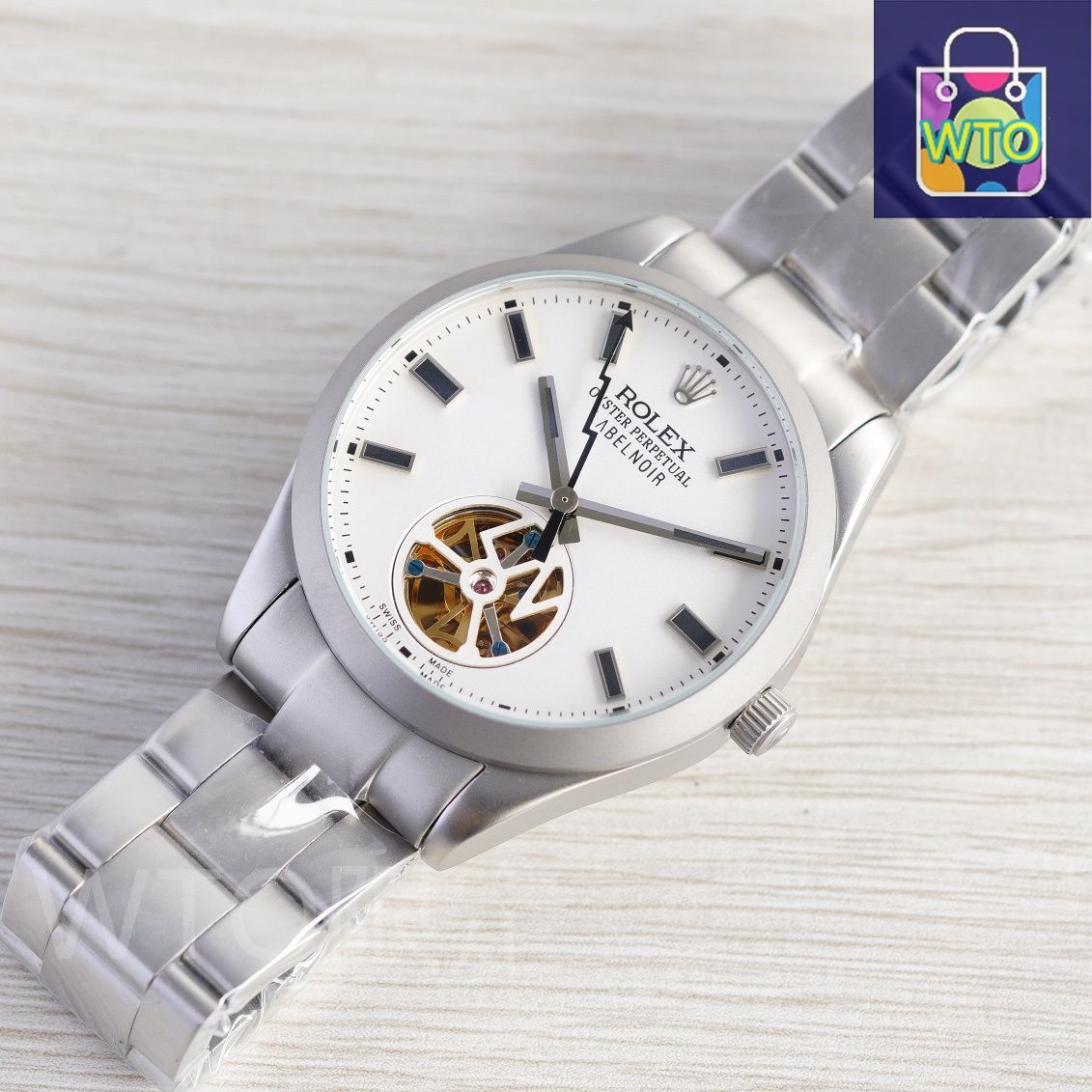 歴史的挑戦 ロレックス カスタム トゥールビヨン|レーベル ノワール改修|伝統機芯×未来技術| | -WTO輸入2