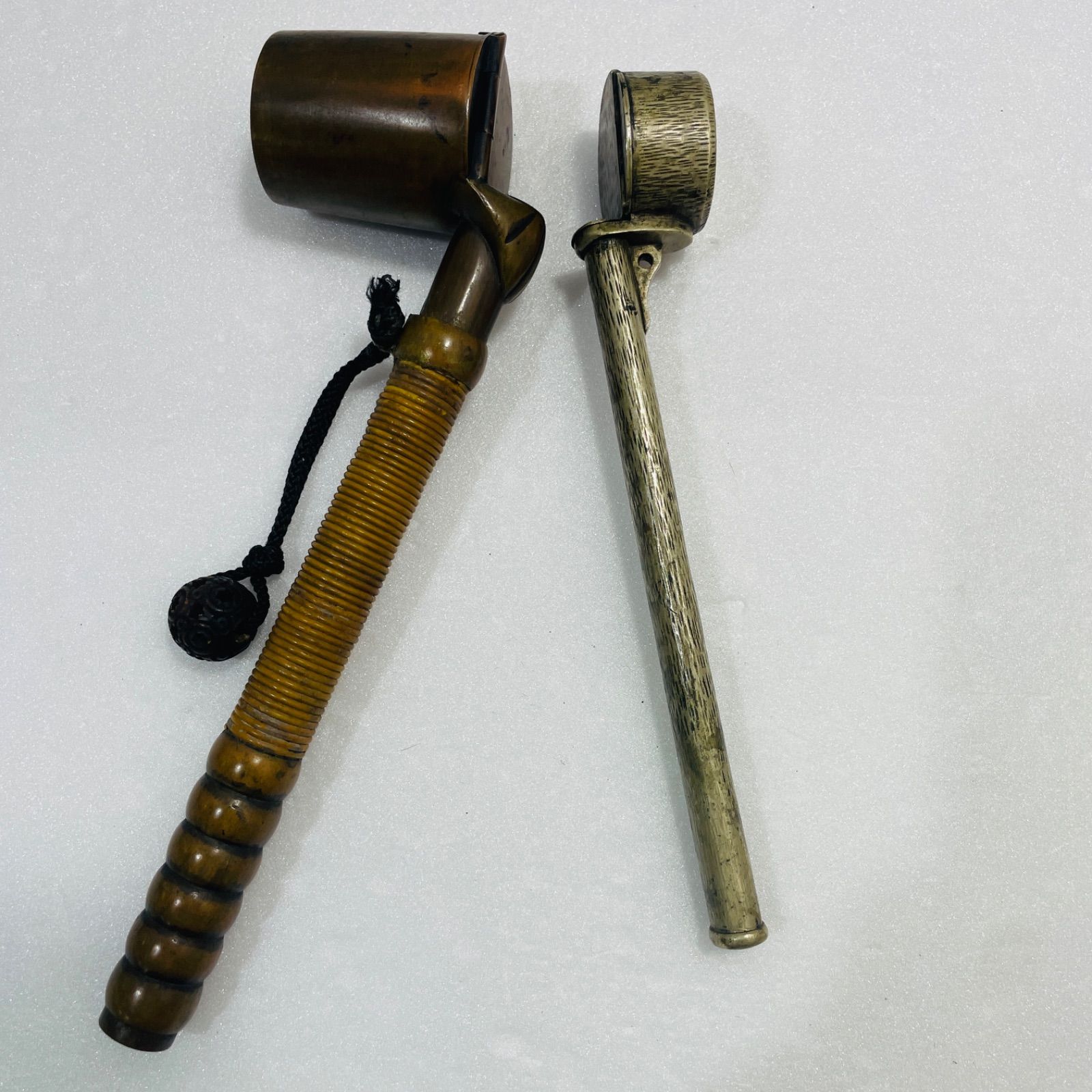 2本セット 矢立（やたて） 携帯用筆入 アンティーク 骨董品