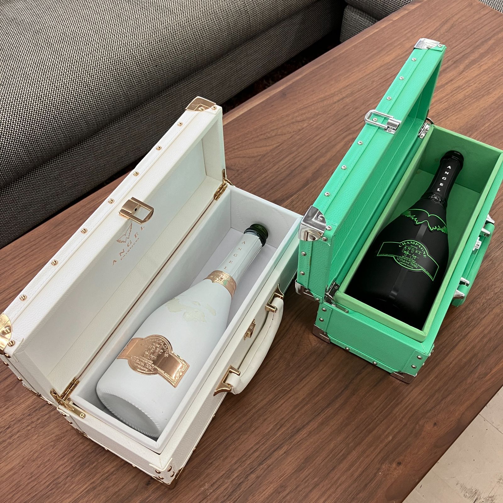 エンジェル シャンパン BOX はがす 空き箱