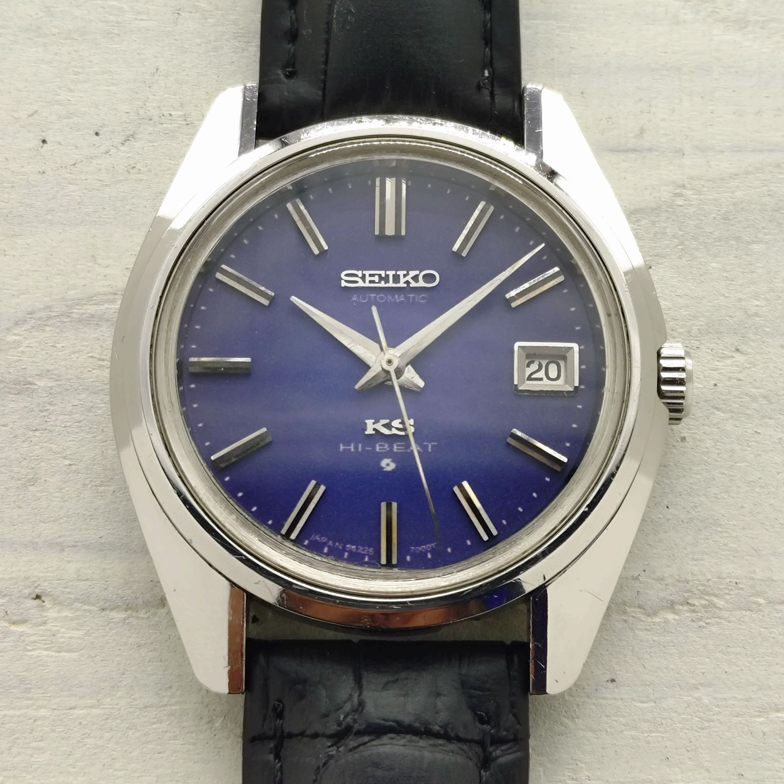 OH済み　SEIKO KS KingSeiko 1970年製　5625-7000 キングセイコー 5625-7000 ワンピースケース KSメダリオン 自動