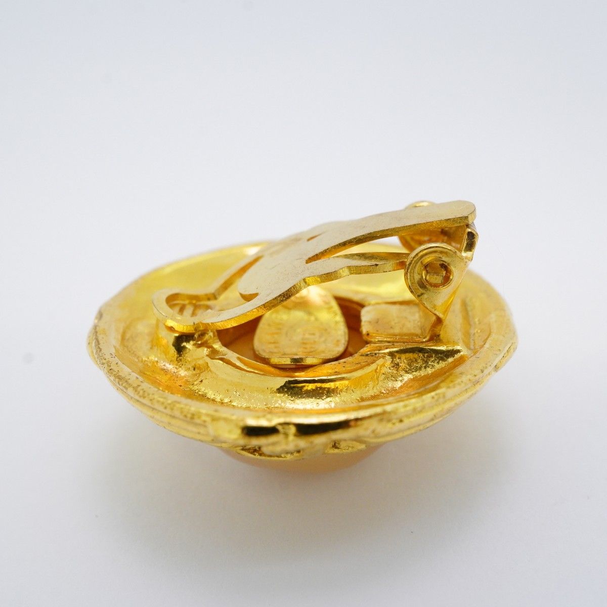 ☆SALE【5jdb0645】シャネル イヤリング ヴィンテージ ココ