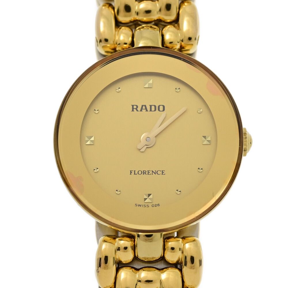 Rado ラドー フローレンス・クォーツ 時計 腕時計/SS/stainless steal