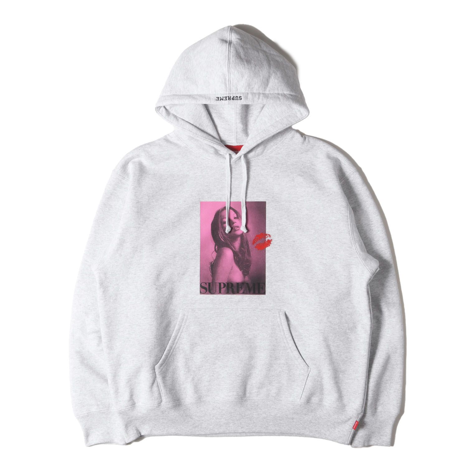 美品】Supreme シュプリーム パーカー アッシュグレー サイズ:M