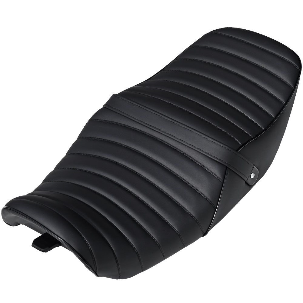 ZRX400 タックロール シート 黒 ZR400E 旧車 カスタム