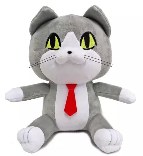 中古】ぬいぐるみ 仕事猫(ネクタイ) ～オンver.～ おすわりBIG