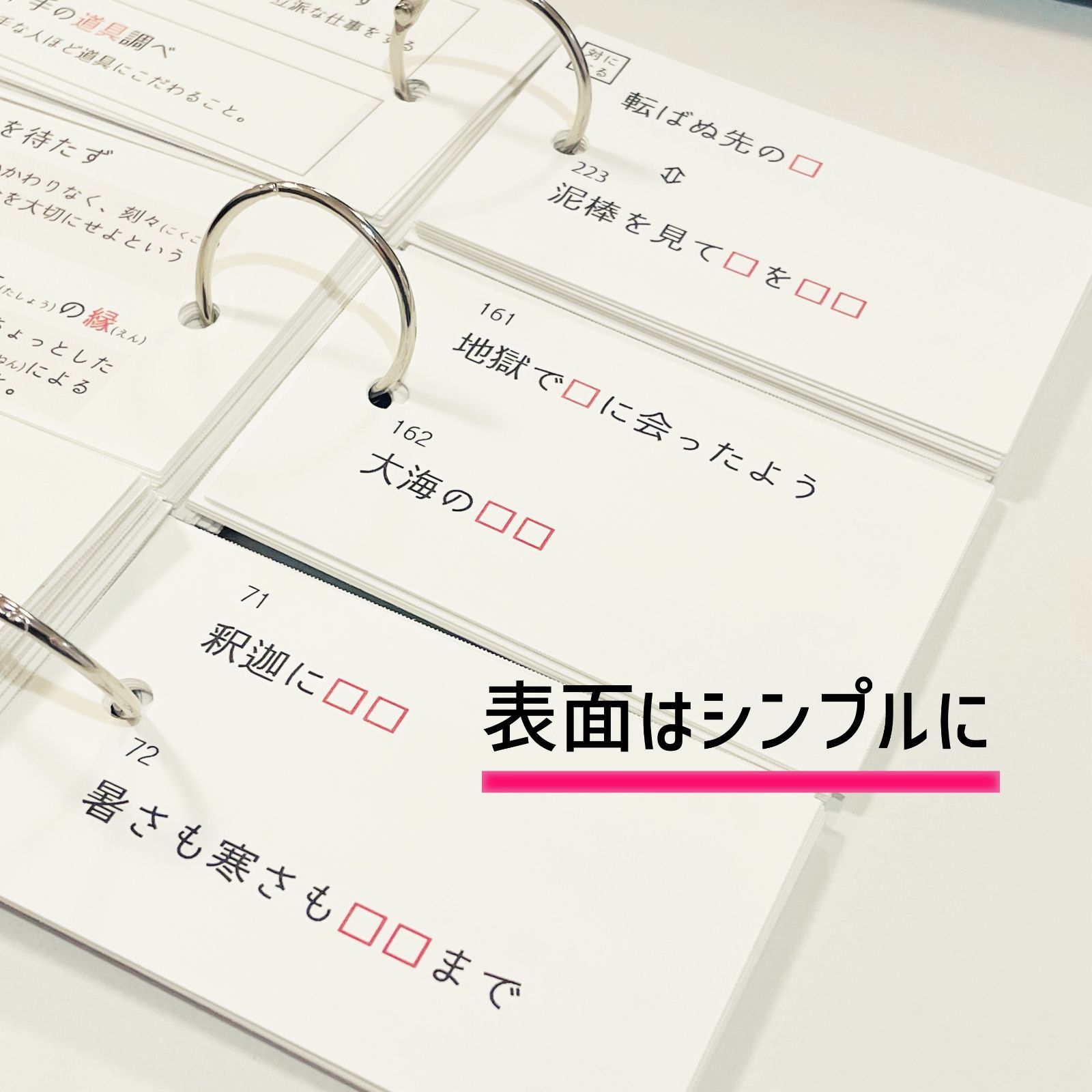 中学受験　言葉ナビ　サピックス　暗記カード　予習シリーズ 中学受験 国語 ことわざ 暗記カード 言葉ナビ サピックス 予習