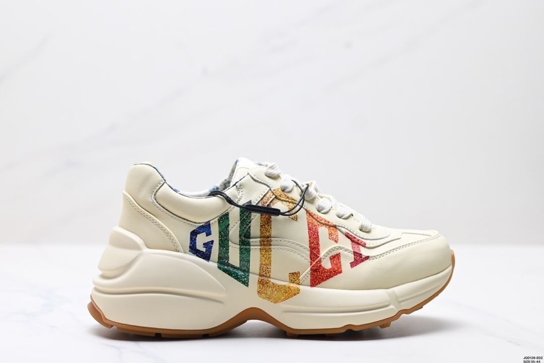 グッチ GUCCI ダディーシューズ ライトン シリーズ レトロ厚底 ファッショナブルで使いやすい06