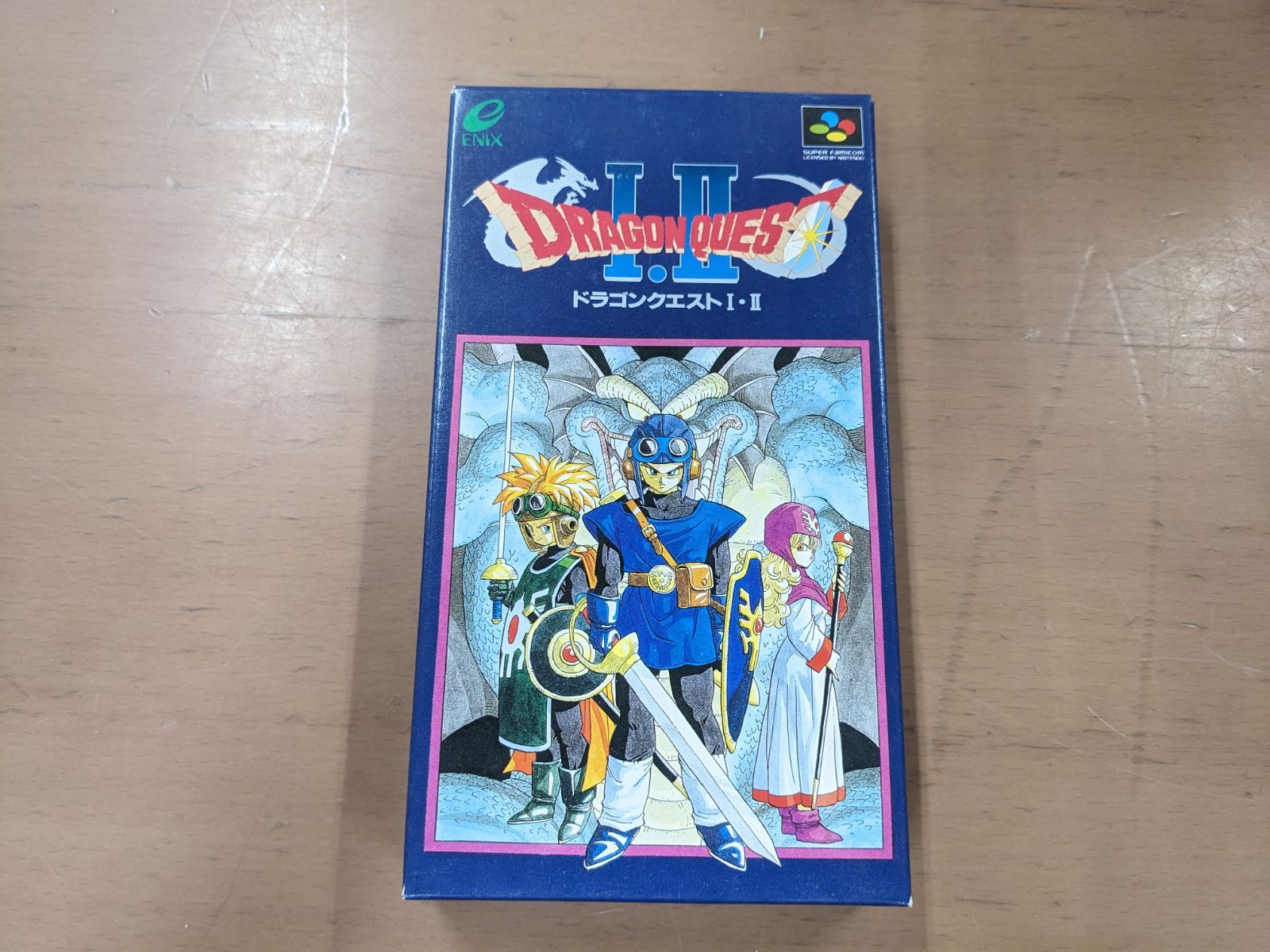 良品】ドラゴンクエスト1・2 ドラクエⅠ・Ⅱ スーパーファミコン