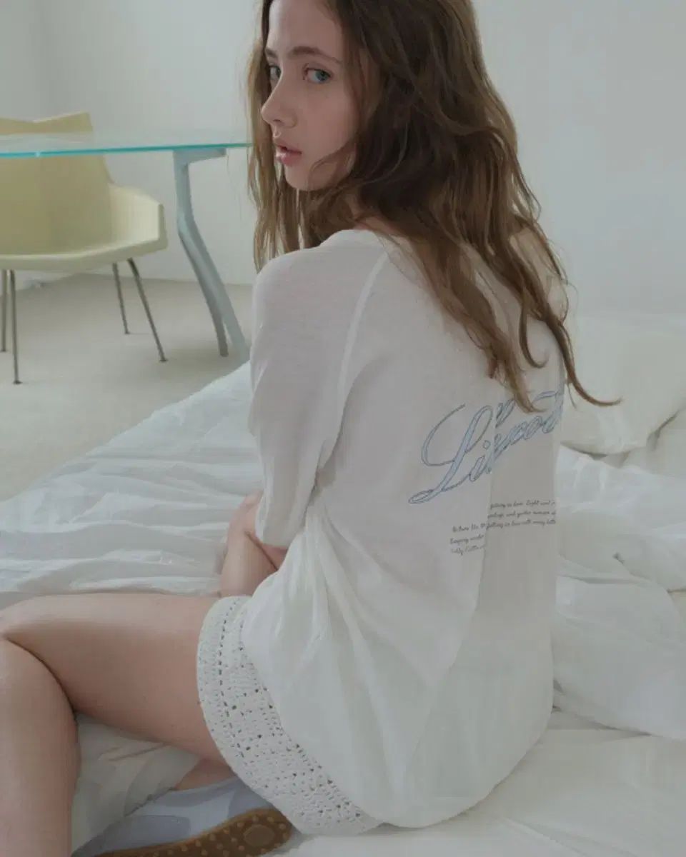 リリコッツ モンタナ Tシャツ アイボリー