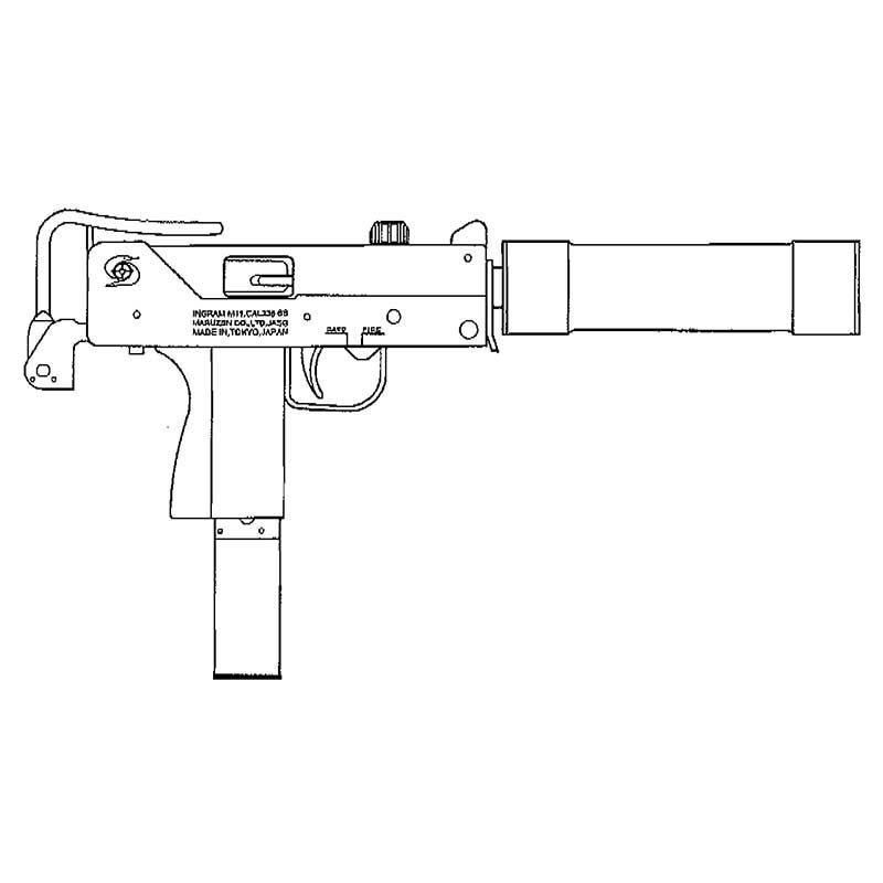 8月5日発売予定】マルゼン ガスブローバックサブマシンガン