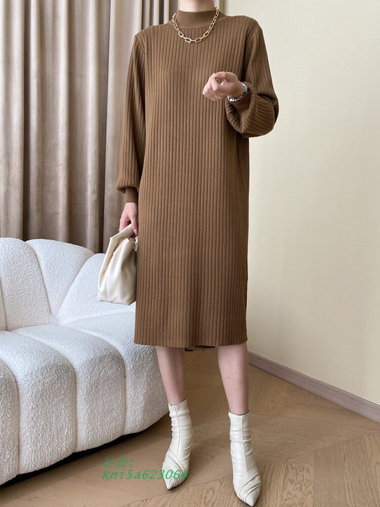 ニットワンピース