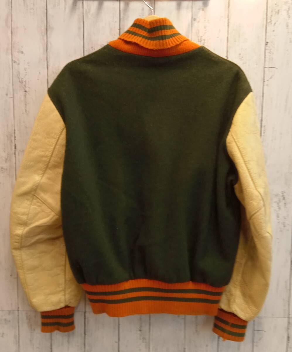 70s 80s delong デロング スタジャン de long 40 L 70s-80s DeLONG wool stadium jacket – NEVERKNOWS
