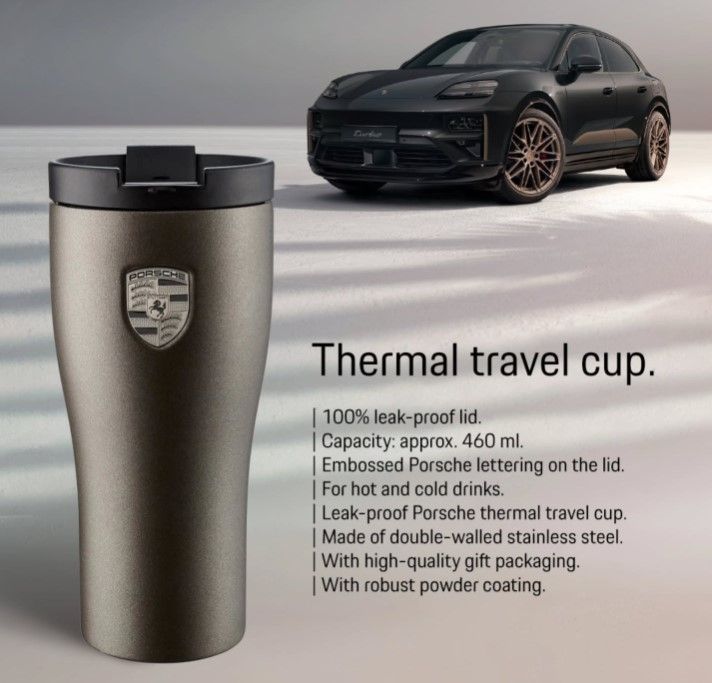 ポルシェ 純正 サーモスカップ ステンレススチール サーモマグ カップ