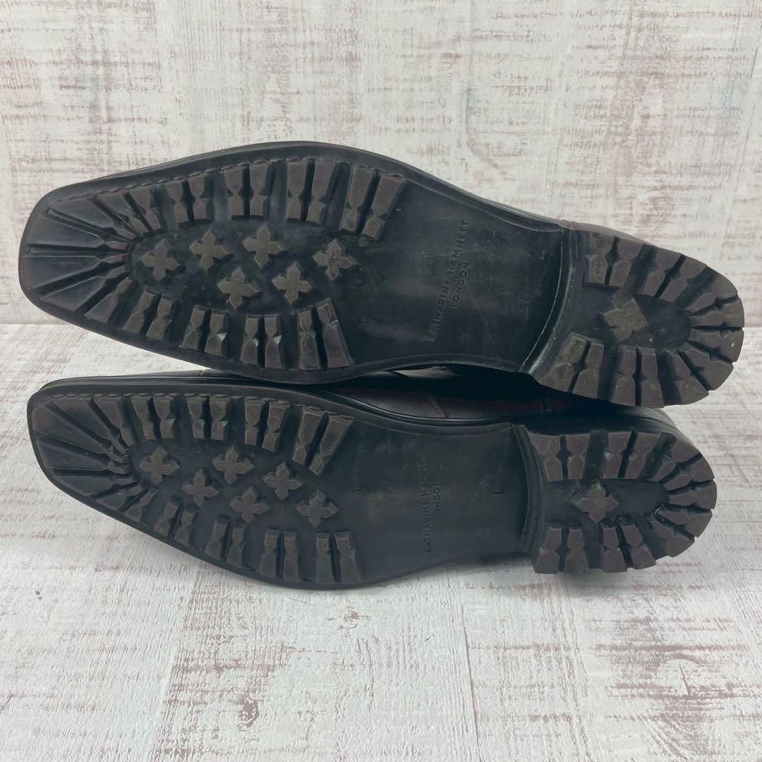 KATHARINE HAMNETT キャサリンハムネット サイドゴアレインブーツ