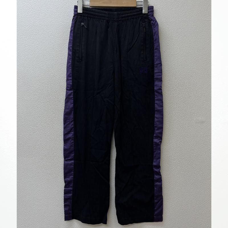 Needles ニードルス その他ボトムス GL352 20SS Track pants サイドライン トラック パンツ 黒 紫 ブラック パープル