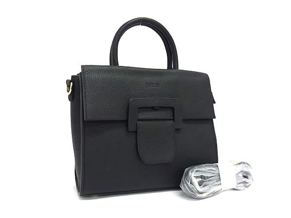 ■新品■未使用■ BARCOS バルコス レザー 2WAY クロスボディ ショルダー ハンドバッグ 斜め掛け レディース ブラック系 FL0757 □新品□未使用□ BARCOS バルコス レザー 2WAY クロスボディ