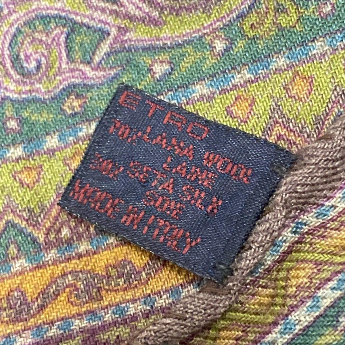 ETRO ショール　ストール 楽天市場】エトロ ETRO ストール マフラー 春夏 秋 3シーズン