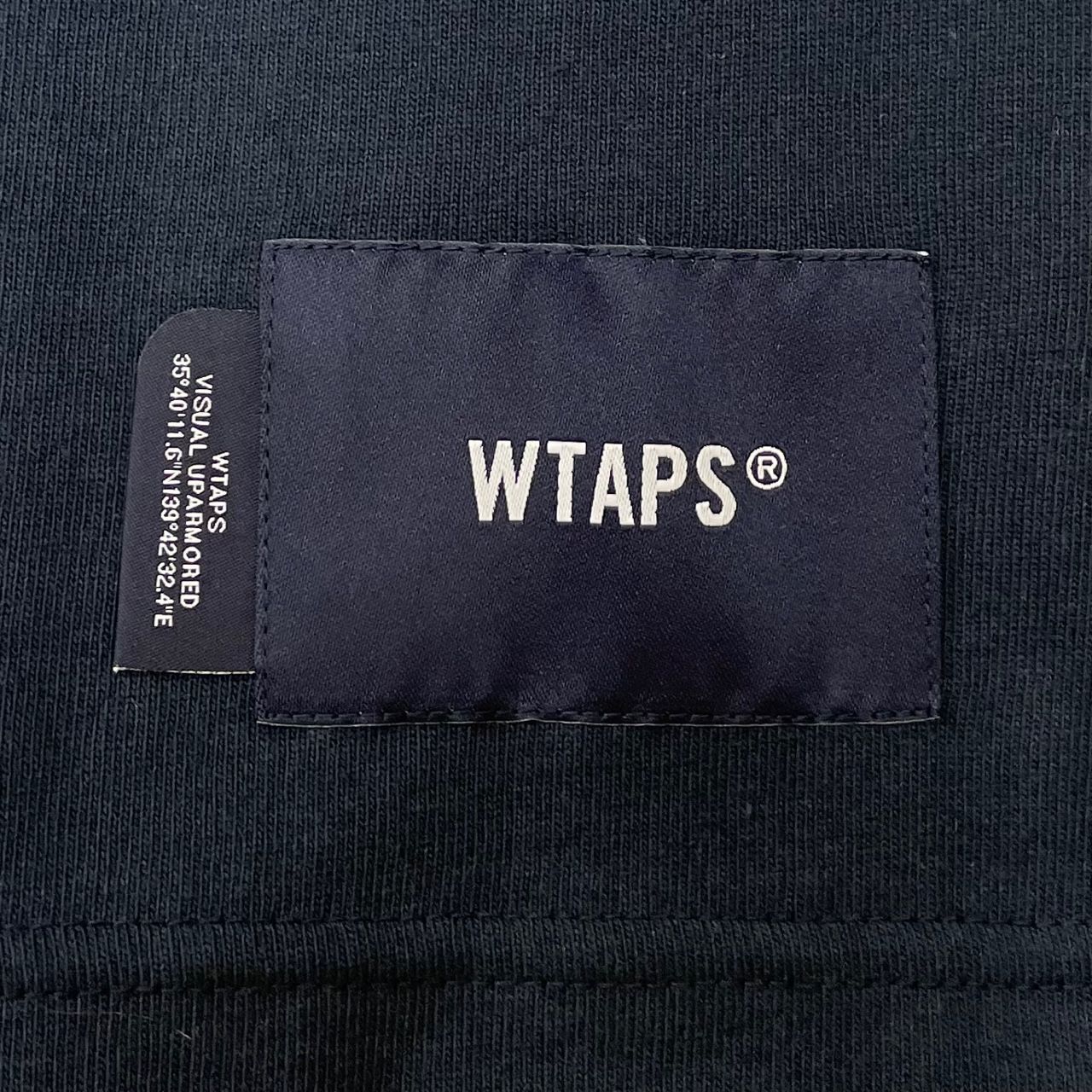 未使用品 WTAPS 23SS LLW / SS / COTTON ロゴプリント クルーネック T 