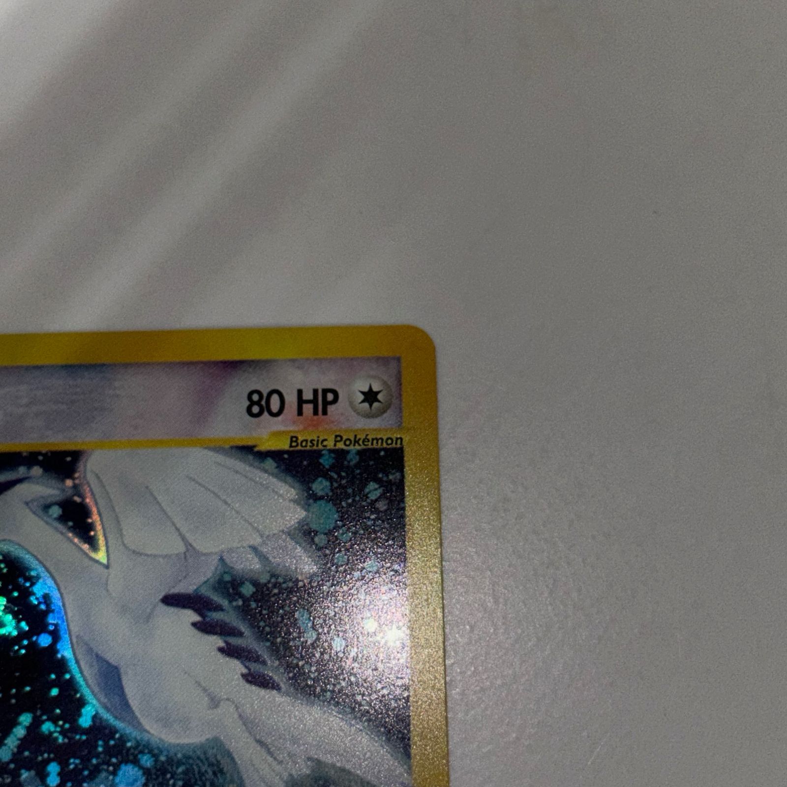 Crystal Type Lugia Holo Secret Rare Aquapolis 149/147 Pokmon Card 