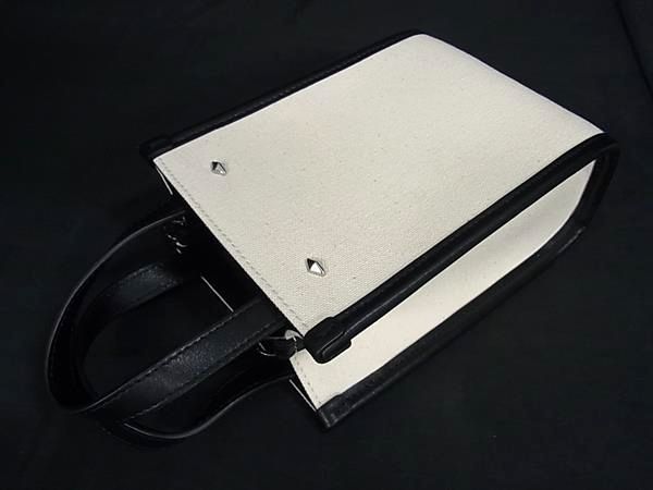 □極美品□ JIMMY CHOO ジミーチュウ キャンバス×レザー 2WAY  