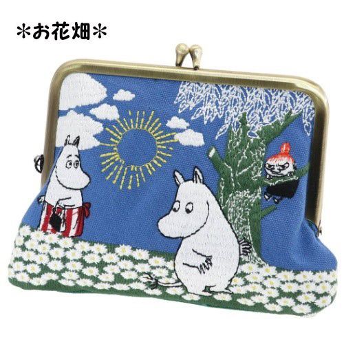 ○ラッピング無料○【MOOMIN/ムーミン 畳み刺しゅう フラットがまぐちポーチ】リトルミイ スナフキン がま口 コスメポーチ 化粧ポーチ メイクポーチ  小物入れ 大人かわいい雑貨 ギフト雑貨 誕生日プレゼント クリスマスギフト - メルカリ