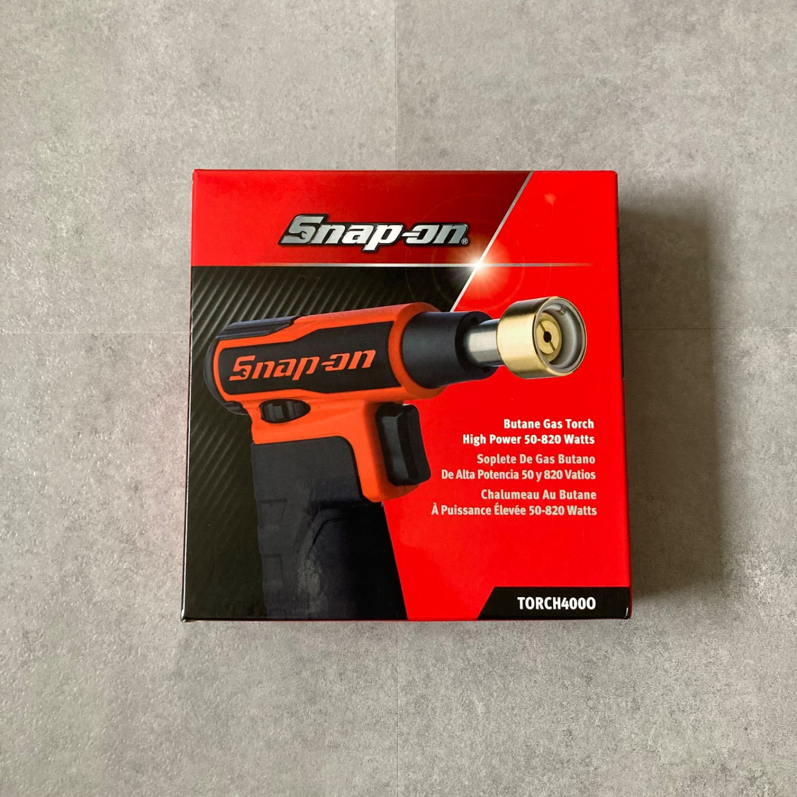 Snap-on スナップオン ハイパワーガストーチ TORCH4000 レッド