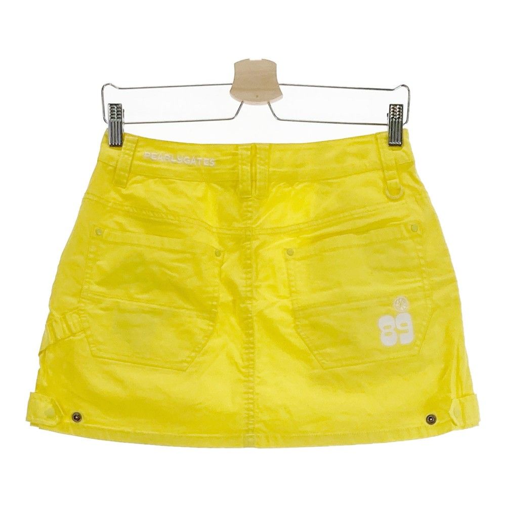パーリーゲイツ スカート イエロー サイズ1 PEARLYGATES ゴルフ用イエロースカート サイズ1 パーリーゲイツ