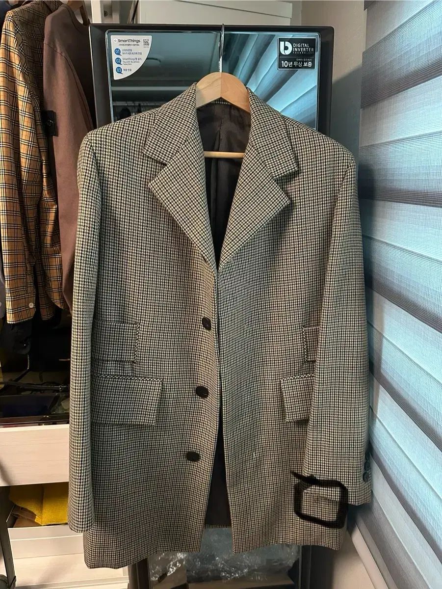 WOOYOUNGMI ウーヨンミ ハウンドトゥース コート ジャケット 46