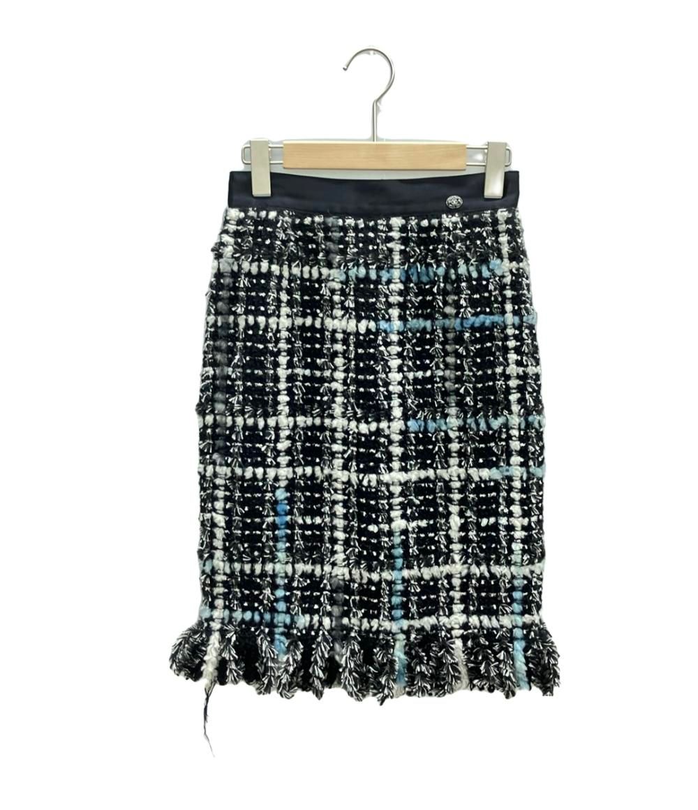 シャネル アクリルウールツイードスカート レディース SIZE 36 M CHANEL