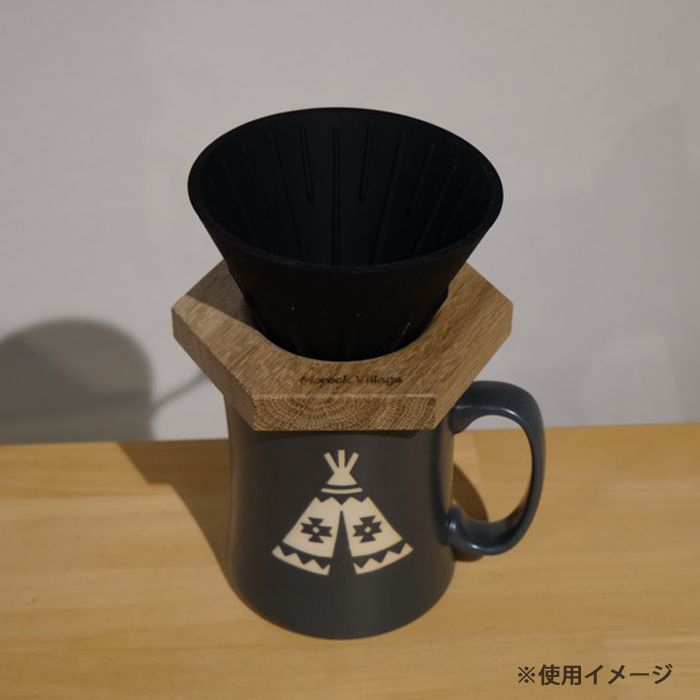 ☆コーヒードリッパースタンド☆フィルター収納付 かさ張り 