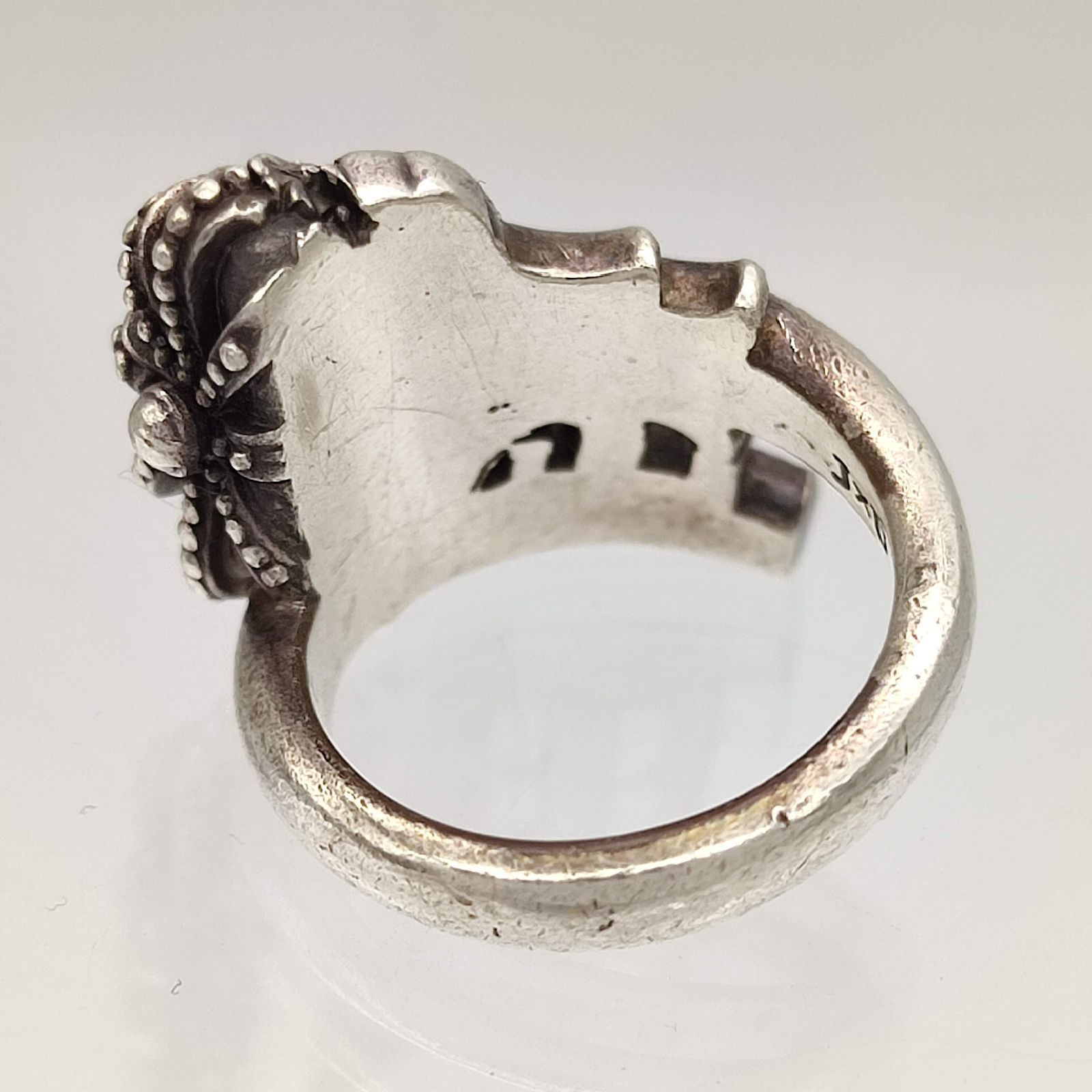美品】Justin Davis J×U WRAPTURE クラウンキーモチーフリング SILVER 