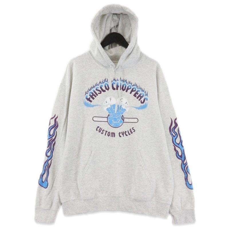 Frisco Choppers パーカー　Lサイズ　フリスコチョッパーズ　415 全2色【415 CLOTHING/415クロージング】「Printed Pullover