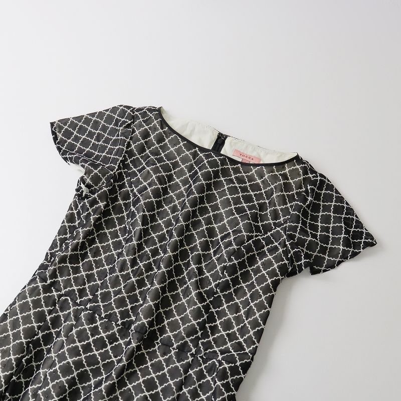 トッカ TOCCA 2021SS 洗える！ PORTO FORTUNA DRESS 4/ブラック ドレス 