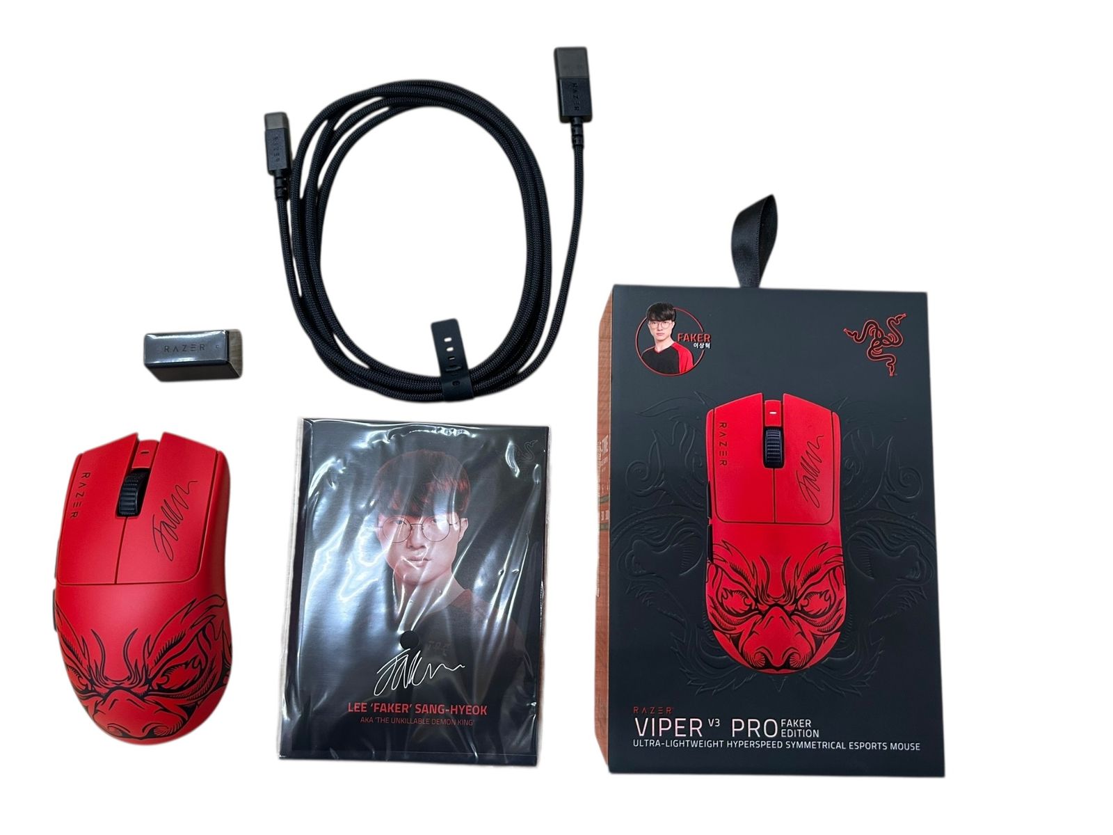 Razer レイザー Razer ゲーミングマウス Viper V3 Pro Faker Edition RZ01-05120500-R3M1 家電 027 WWW_OPDRERGINERDOGAN_COM