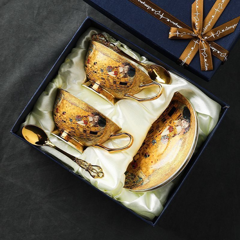 陶磁器 ティー＆コーヒーカップセット 2客 カップ＆ソーサー ティーセット