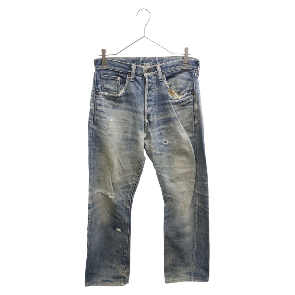 Levi's VINTAGE CLOTHING (リーバイス ビンテージ クロージング) 00S 大戦復刻 S501XX BIG E 革パッチ ボタンフライデニムパンツ インディゴ 4502021461