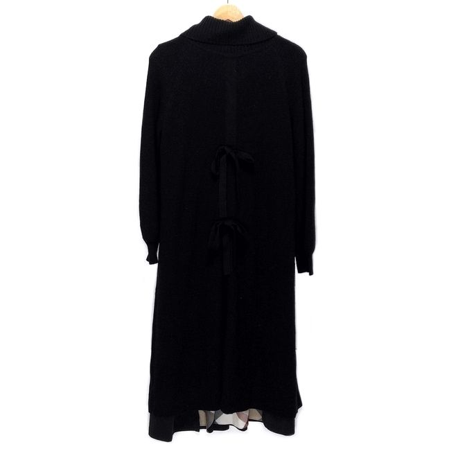 BLUE LABEL CRESTBRIDGE ブルーレーベルクレストブリッジ ワンピースセットアップ レディース - ネイビー×ベージュ×ボルドー チェック柄