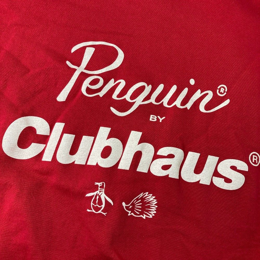 Penguin by Clubhaus レッド 半袖スウェット Penguin by Clubhaus レッド 半袖スウェット - メルカリ