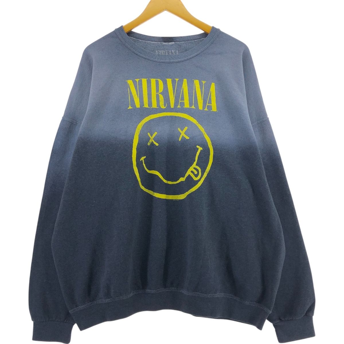 古着 ギルダン GILDAN NIRVANA ニルヴァ―ナ バンド スウェットシャツ トレーナー メンズXL相当/eaa512873