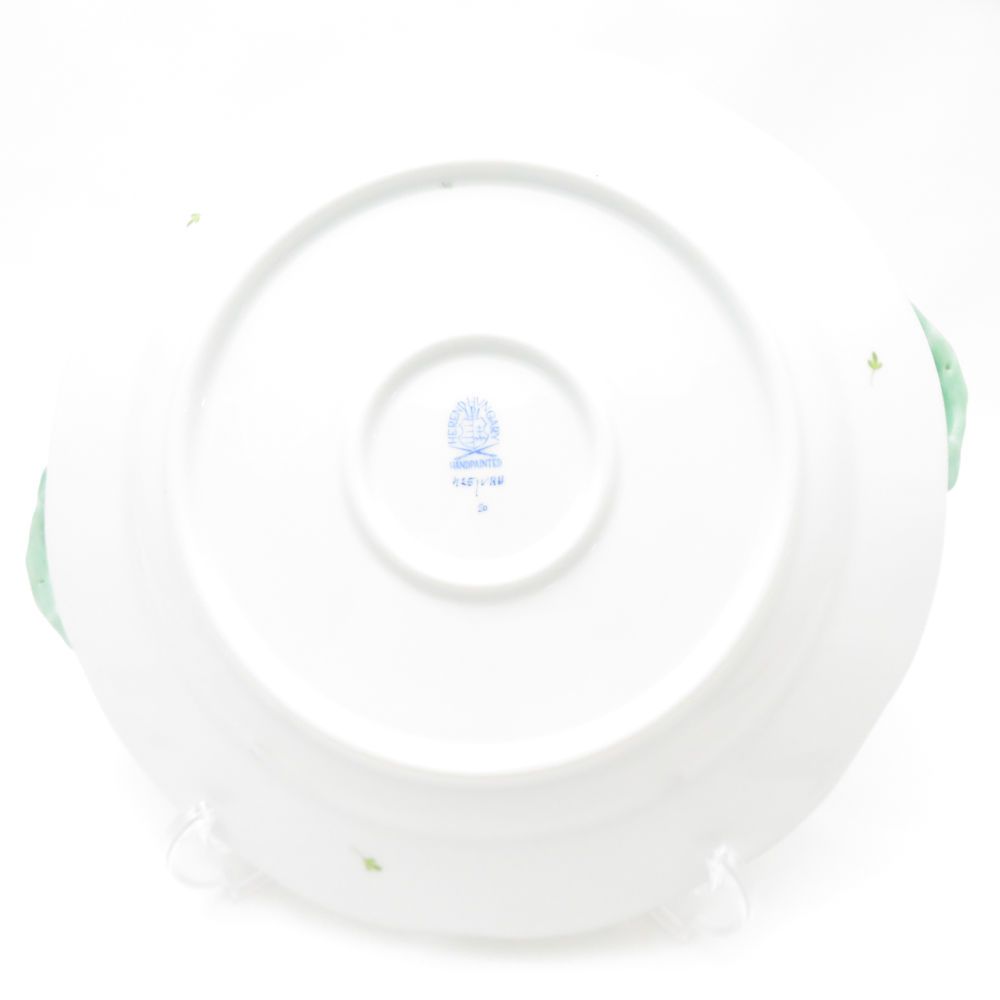 美品 Herend ヘレンド ウィーンの薔薇 VRH 425 丸ケーキ皿 1枚 28cm  