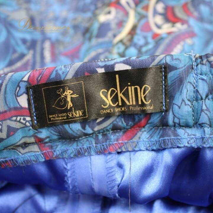 【美品 日本製社交ダンス衣装】上下セット SEKINE 青 ブルー 紫 パープル 楽天市場】社交ダンスドレス フロート 上品 社交ダンス 衣装