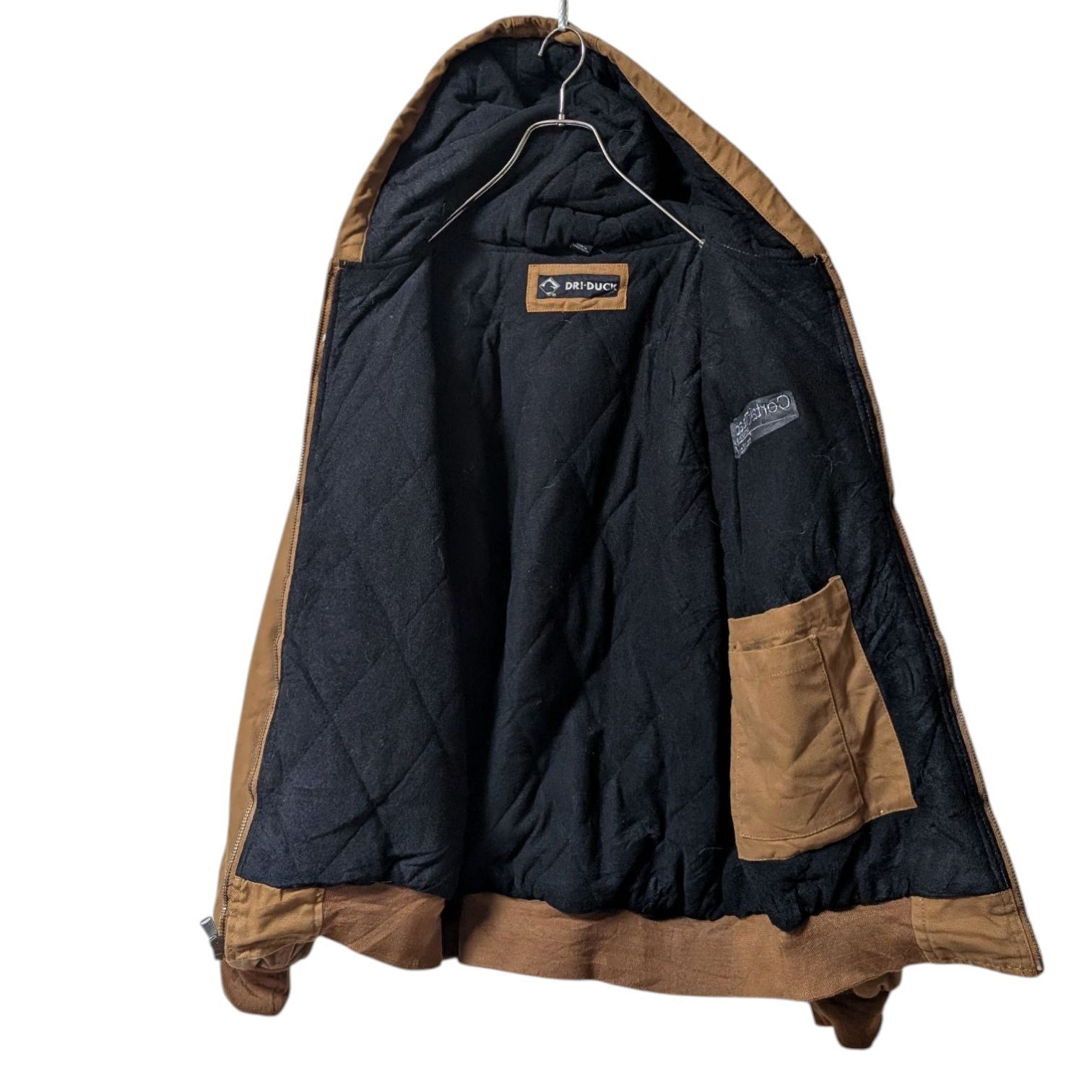 【最終値下】DRI DUCK ダックパーカー ダックジャケット DRI-DUCK ダックジャケット ジップアップ パーカー ワーク系 古着