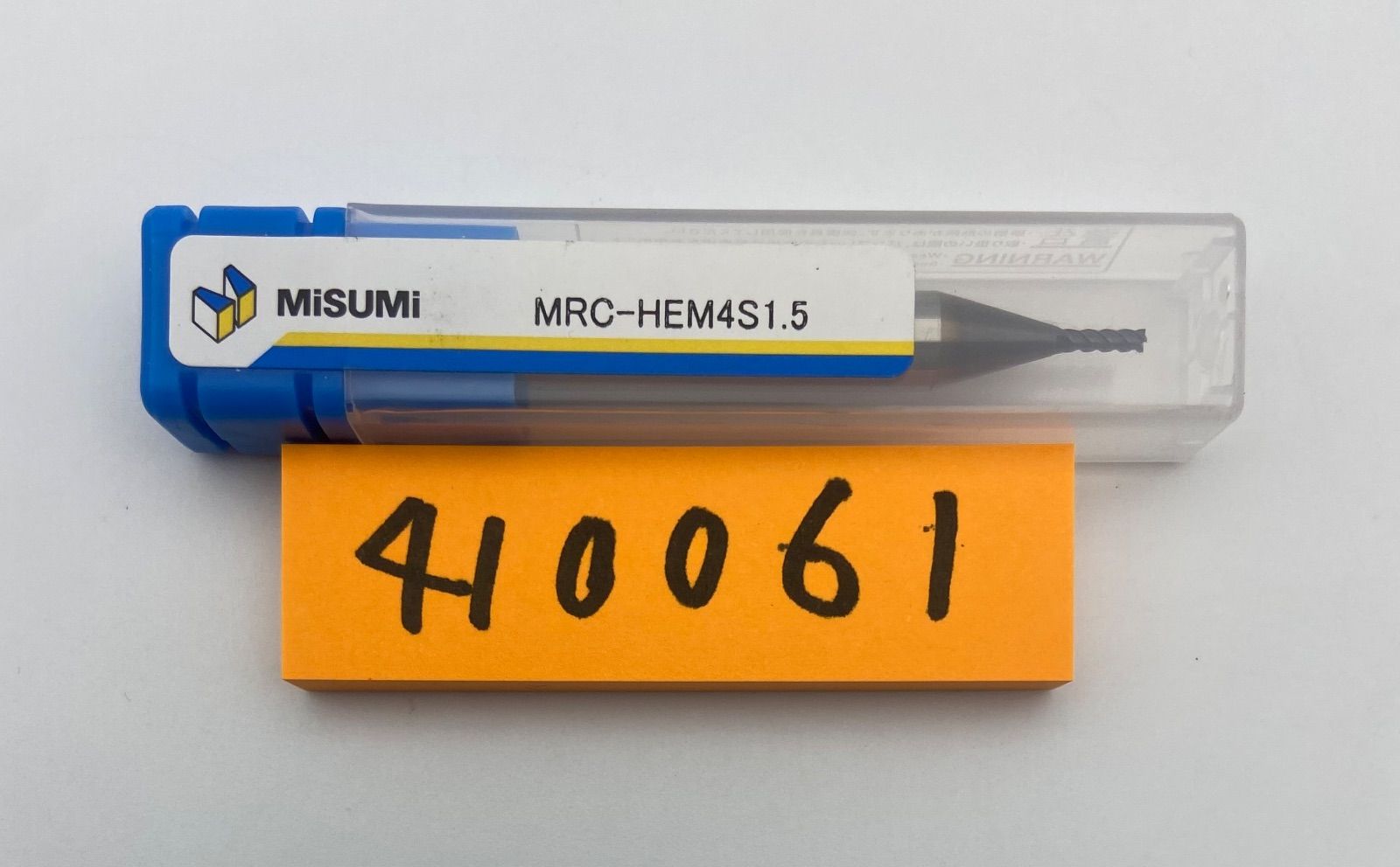 ミスミMISUMI MRC-HEM4S1.5 超硬多機能スクエアエンドミル