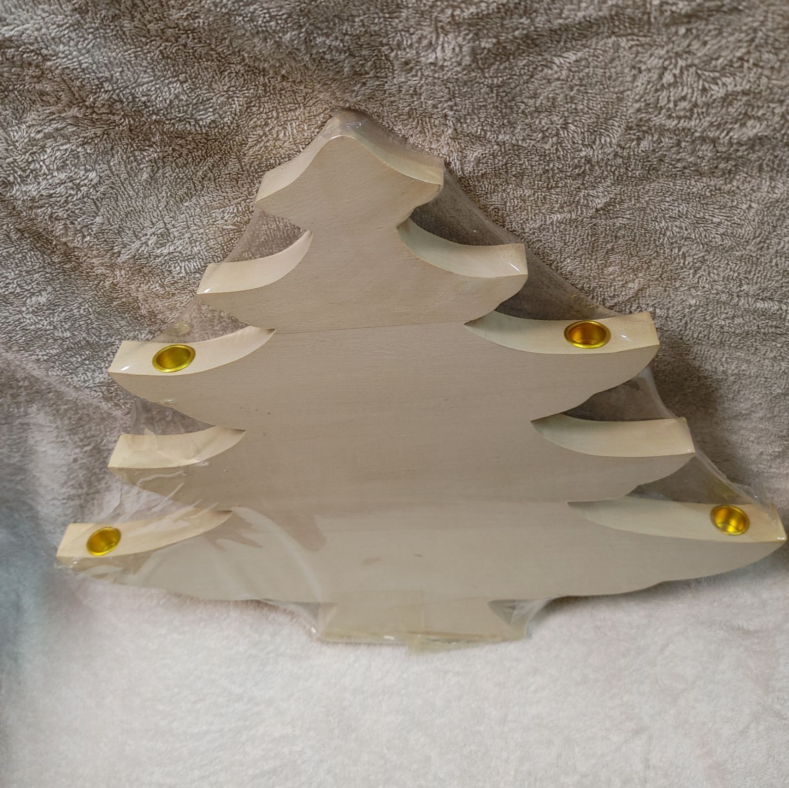 トールペイント クリスマス白木 - 素材/材料