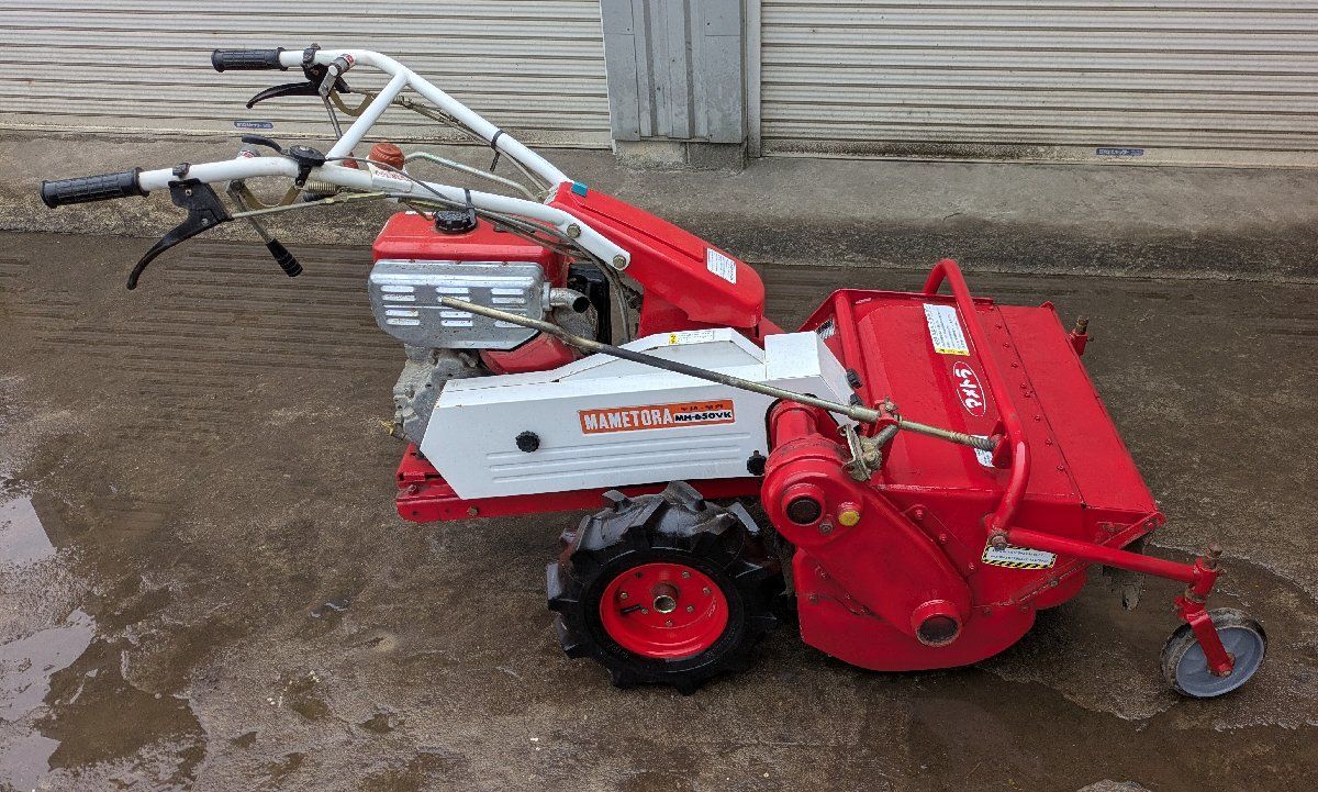 鹿児島発 マメトラ エンジンハンマーナイフモアMH-650VK