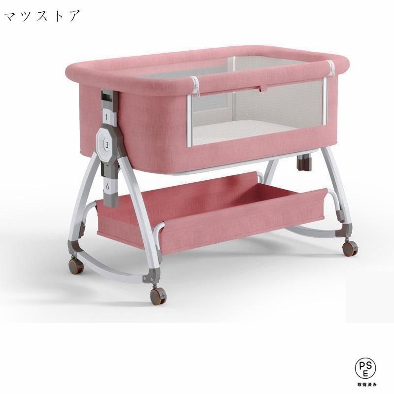 ベビーベッド 添い寝