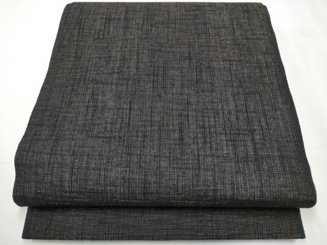 平和屋着物 スリーシーズン 春夏秋 両面 六通柄袋帯 霞文 金糸 正絹 CAAY2776hy